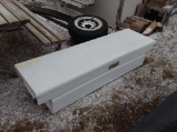 White Truck Tool Box