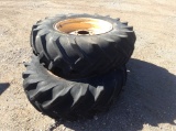 (2) Firestone 13-26 Tractor Tires on Rims
