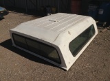 White 8' Fiberglass Pickup Topper