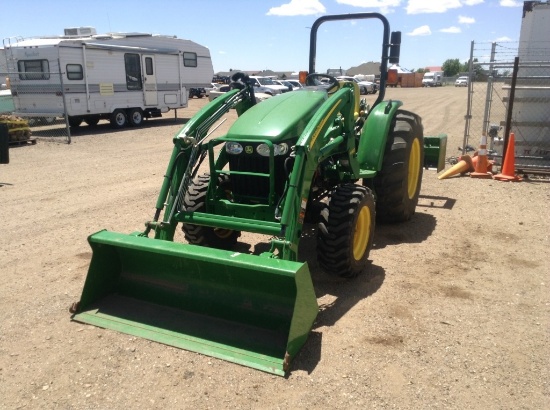 2014 John Deere 4105 Utility Tractor