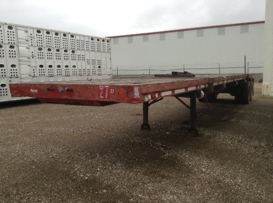 1980 Shopmade Flatbed Trailer