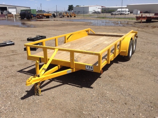 2019 TOPLINE TLU 16 Utility Trailer