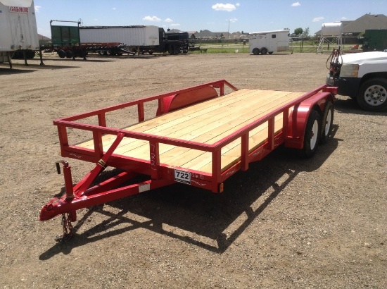 2019 TOPLINE TLU 16 Utility Trailer