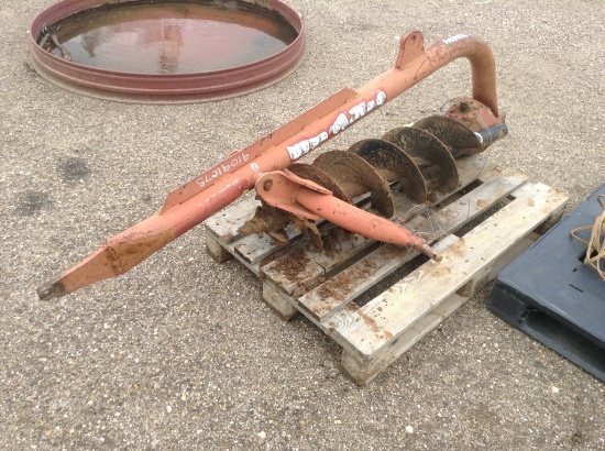 Brush Hog Post Hole Digger w/Auger Bit