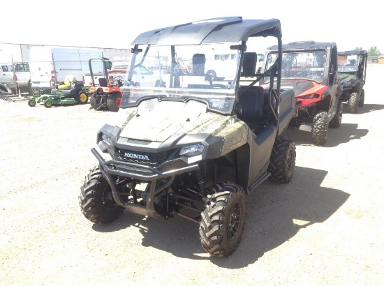 2017 Honda SXS700M2DH Pioneer Deluxe RTV