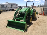 2014 John Deere 4105 Utility Tractor