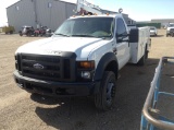 2010 Ford F-450 Single Cab Service Crane Truck