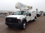 2008 Ford F-550 Single Cab Service Bucket Truck