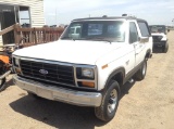 1986 Ford Bronco SUV