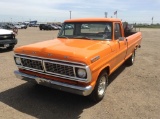 1970 Ford F-100 Single Cab Truck