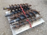 (6) Bobcat Auger Bits Various Sizes