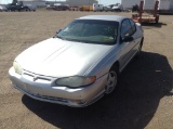2002 Chevrolet Monte Carl Coupe Car