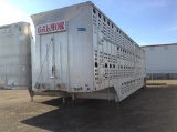 1989 Merritt Cattle Trailer