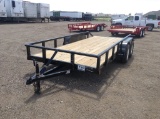 2019 TOPLINE TLU 16 Utility Trailer