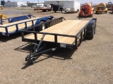 2019 TOPLINE TLU 16 Utility Trailer