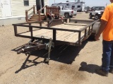 Shopmade Flatbed Utility Trailer