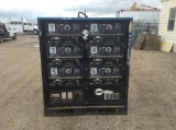 6 Pack of Miller Mark VI Welders in Frame