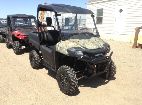 2017 Honda SXS700M2DH Pioneer Deluxe RTV