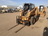 Case 420 Skid Steer w/Forks