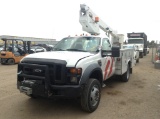 2010 Ford F-450 Single Cab Service Bucket Truck