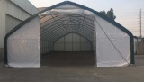 30'x50'x16' Straight Wall Peak Shelter