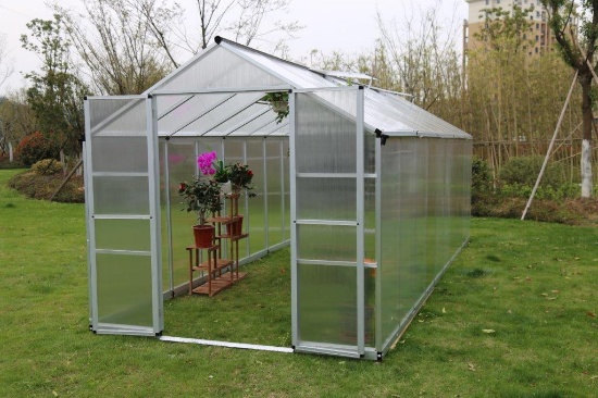 8Ft x 20Ft Twin Wall Green House