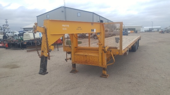 1992 Custom Built Flatbed Trailer