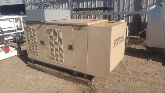 20KW Generac 2000 Generator w/Transfer Switch