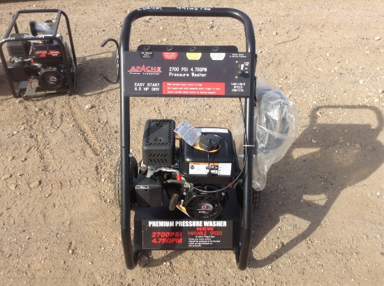 New Apache 2700 Psi Premium Pressure Washer Gas
