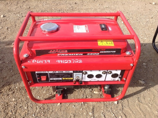 New Apache Premier 3500 Gasoline Generator