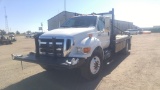 2012 Ford F-650 Flatbed Winch Truck