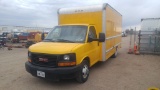 2012 GMC Savana Cutaway Box Truck