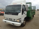 2006 Isuzu NPR Flatbed Landscape Truck