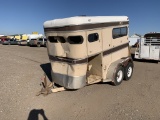 2007 Circle J Horse Trailer