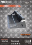 84'' Skid Steer Skeleton Bucket