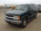 1995 Chevrolet Tahoe SUV SUV 4WD V8, 5.7L , Fuel Type: G , Transmission: A4 , Color: Green , ODO Rea