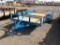 2019 Top Line Utility Trailer , Length: 16' , Tandem , Bumper Hitch , Color: Blue , VIN: 4UMTU1627KM