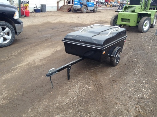 "2001 Cycle Mate CM 2000 Ltd , Length: 4' , Single , Bumper Pull , Color: Black , VIN: 1C9BC08171E4B