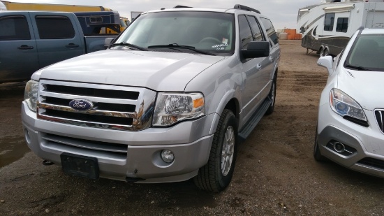 2011 Ford Expedition EL SUV SUV 4X4 V8, 5.4L , Fuel Type: F , Transmission: A6 , Color: Silver , VIN