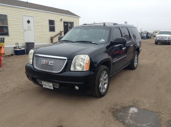 2008 GMC Yukon XL SUV SUV AWD V8, 6.2L , Fuel Type: G , Transmission: A6 , Color: Black , ODO Reads: