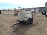 Terex AL-4000 Light Tower Mounted on Single Axle Bumper Pull Trailer, V.I.N. 4ZJSL1411B1002052 Engin