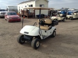 2013 EZGO TXT Box Bed Golf Cart Engine Type: 1 Cyl , Fuel Type: Gas , Transmission: Auto , Color: Wh