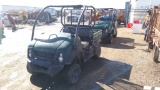 2012 Kawasaki Mule 600 RTV Engine Type: 1 Cyl , Fuel Type: G , Transmission: Automatic , Color: Gree