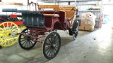 Voitures Robert et Fils Single Horse Drawn Carrige W/Collapseable Top, Wood, Metal, and Leather Cons