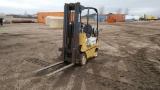 Hyster Forklift Engine Type: 4 Cyl , Fuel Type: Propane , Transmission Type: Atuomatic , Meter Reads