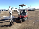 Takeuchi TB016 R Excavator Engine Type: 3 Cylinder , Fuel Type: D , Transmission Type: Forward/Rever