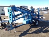 Genie TZ34/20 Towable Bucket Lift , Transmission Type: Trailer , S/N: TZ34-105