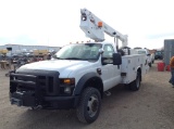 2008 Ford F450 Single Cab Service Bucket Truck 4x4 Powerstroke V8 , Fuel Type: D , Transmission: Aut