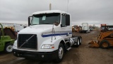 2011 Volvo VNM Sleeper Truck Tractor 6x4 D13 , Fuel Type: D , Transmission: Automatic , Color: White