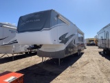 2007 Escalade CT Travel Trailer , Tandem , 5th Wheel , Color White , VIN: 4EZFE37297S074180